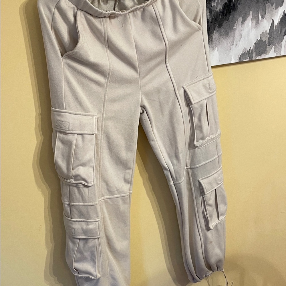 Lazy Sunday Cream Joggers